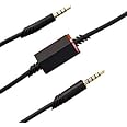 ienza 2.0M A40 Cord Replacement Inline Mute Console Cable Wire, Also Compatible with AstroA40 A40 TR Gaming Headset