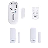 New Fortress Security Safeguard: DIY Wireless All-in-One Personal Security Alarm System with Remote for Easy Control- Personal Home and Business Security …