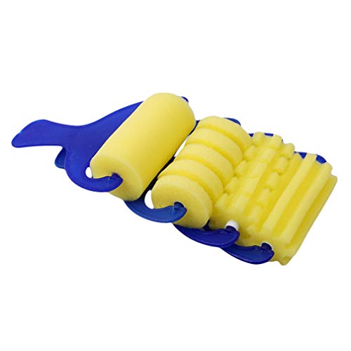 LJSLYJ 4pcs Reusable Sponges Paint Rollers Graffiti Art Craft Supplies for Kids