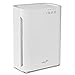 Ivation Medium Size 3-in-1 True HEPA Air Purifier Sanitizer and Deodorizer with UV Light - True HEPA Filter, Active Carbon Filter and UV Light Cleaner for Home or Office - 323 Sq/Ft Coverage, White