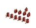 Leegoal 5 Pairs Li-po Battery Deans T-plug Connector Pack + Worldwideing
