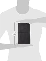 Designphil Midori Travelers Notebook Black Leather view 8