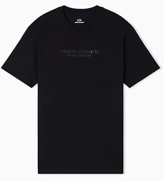 Emporio Armani Mens Soft Modal Crew Neck T-Shirt, Armani Blue