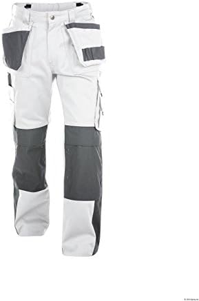 Seattle Work Trousers Pants White Grey Painters Decorators Short Reg Tall