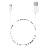 [Apple Mfi Certified] Sync & Charge USB Cable with Lightning Connector for Iphone 6s Plus / 6 Plus, Ipad Pro, Air 2 and More- 3.6 Feet (1.06 Meters) (Mfi UBS Cable(white))