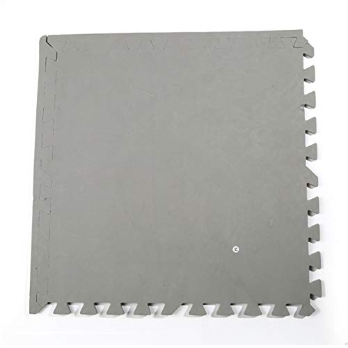 12 Pieces Interlocking Eva Foam Mats Room Garage Gym Floor Mat Developing Crawling Rugs Indoor Outdoor Square Play Mat - Thumbnail 4
