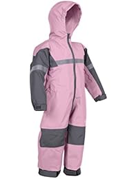 OAKI Rain & Trail Suit - Kid &Toddler - Girl & Boy One Piece Rain Jacket & Pant Lavender