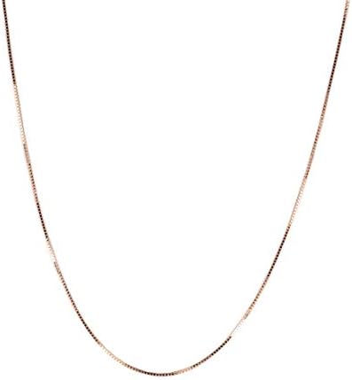 リュイール ネックレス ベネチアンチェーン K18 ピンクゴールド 1 2mm 50cm メンズ