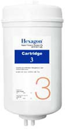 Valued Trade Hexagon Alkaline Water Filtration System 2 Cartridge 3