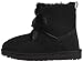 UGG Women's W GITA Bow Mini Fashion Boot, black, 9 M US