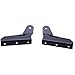 Eyourlife Upper Windshield Mounting Brackets 50 inch Curved LED Light Bar Mounts for 1984-2001 4WD/2WD Jeep XJ Cherokee