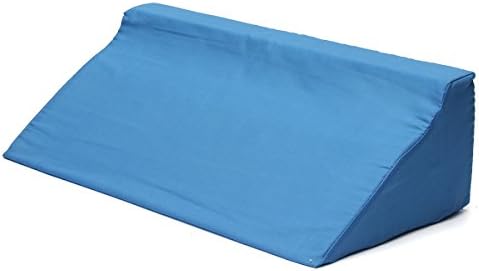 Sorliva Foam Bed Wedge, Elevates Your Head Or Legs to Help Relieve Common Pains Like Acid Reflux, Neck and Shoulder Pain Knee Pain, Back Pain, and Varicose Veins(Blue)