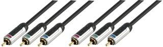 Cutting-Edge PROFIGOLD - PROV3302 - RGB PHONO LEAD / CABLE, 2m - Pack of 1 --