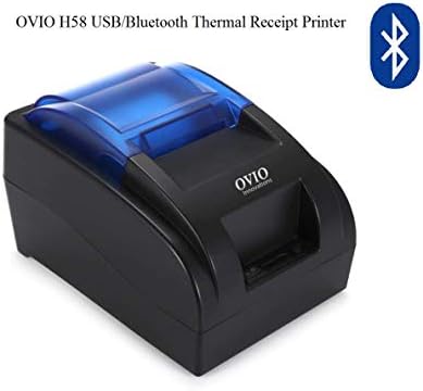 OVIO H58 USB/Bluetooth Thermal Cash Receipt Printer POS Printing Instrument