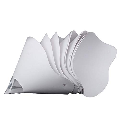 Zoomarlous Thicken Paper Filter Funnel,Disposable Thicken Paper Filter Funnel for Photon SLA UV 3D Printer Accessories 10Pcs