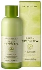 Nature Republic Fresh Green Tea 70 Emulsion 180ml by Nature Rlpublic