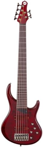 MTD Kingston Bass Guitar Z 6 String, Rosewood Fingerboard, Transparent Cherry