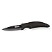 HULLR 6 Piece Black Ceramic Blade Kitchen Knife Set with Acrylic Stand - Mirror Finish