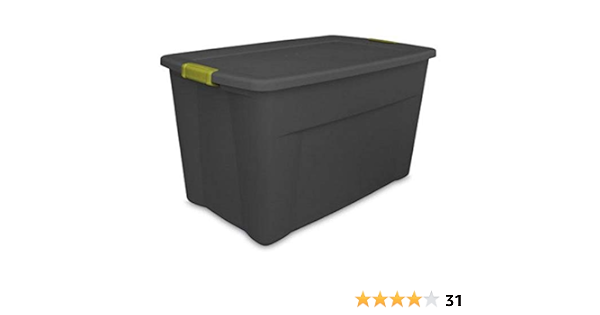 35 gallon storage tote