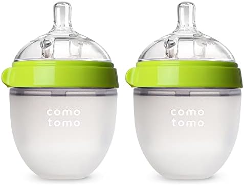 Comotomo Natural Feel Baby Bottle, Soft Squeezy, Easy to Clean