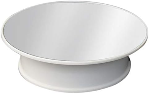 yagaga USB Electric Turntable Photography Rotary Table Remote Control Display Stand (White)