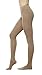 Women Color Flat knit Sweater Cotton Stirrup Footless Footed tights (S/M, Camel)