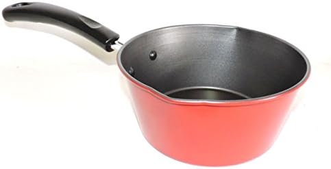 Chef's Specialty Gourmey Carbon Steel Non-Stick Saucepan with 2 Spouts