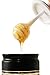 Glass Honey Pot With Dipper And Glass Oil Jar With Silicone Basting Brush - 2 Piece Set - 110mL/3.75oz