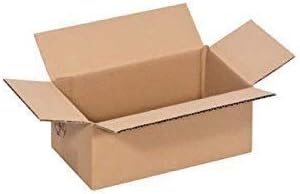 Caja de envío/cartón plegable 215 x 120 x 85 mm: Amazon.es: Oficina y papelería