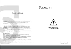 SOROGRA Folding Desk with Storage Pocket for Small