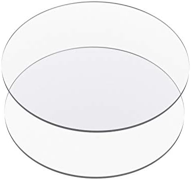 6.25" Buttercream Acrylic Discs Set of 2 (0.15" thick)