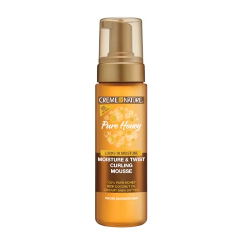 Creme of Nature Pure Honey Curling Mousse 7 Ounce Pump (207ml)