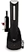 Ozeri Pro Electric Wine Bottle Opener in Black, with Wine Pourer, Stopper, Foil Cutter and Elegant Recharging Stand