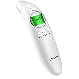 Metene Digital Forehead and Ear Thermometer,Suitable for Baby, Toddler and Adults with Instant Reading and Improved Accuracy-CE and FDA Approved