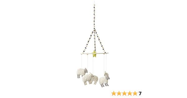 counting sheep cot mobile