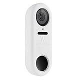 Protective Silicone Skin compatible with Nest Hello Video Doorbell - Extra layer of protection for your Nest Hello (White)