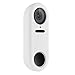 Protective Silicone Skin compatible with Nest Hello Video Doorbell - Extra layer of protection for your Nest Hello (White)
