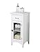 Teamson Home Madison Floor Cabinet, One Size, White