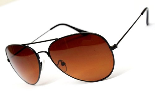 Blueblocker-Aviator-Pilot-Vintage-Sunglasses-A108-Black--Brown