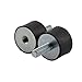 ZRM&E 4PCS M8 VD Rubber Vibration Mount Air Compressor Bobbin Isolator Damper Male Thread Silentblock Shock Absorber Base 30x20mm Y