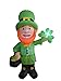 Joiedomi 6FT St Patrick Standing Leprechaun Inflatable for Yard Garden Decorations, Indoor and Outdoor Theme Party Decoration, Yard, Garden, Lawn Ornaments with LED Light Build-in