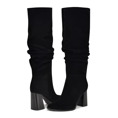 Nine West Domaey Black Suede 9.5 M