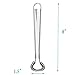Best Utensils Stainless Steel Mini Egg Whisk Beater Handheld Milk Frother Foamer Foaming Creamy Coffee Mixer Spring Sauce Blender Kitchen Accessories