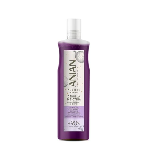 - Champú Cebolla y Biotina, 100 ml, para Cabello Quebradizo, Estimula el Crecimiento del Pelo, Limpia en Profundidad y Fortalece la Estructura Capilar, No Huele a Cebolla