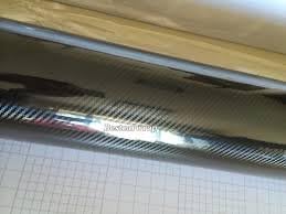 5D Gloss Ultra Shining Black Carbon Fibre Vinyl 50cm x1.52M