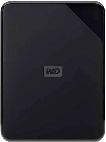 Western Digital Elements SE Portable External Hard Drive, 2TB, 64MB Cache, WDBEPK0020BK, Black