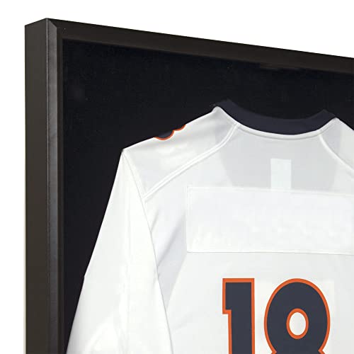 Snap Sports Jersey Wall Display Case Shadow Box, 20 Inches x 30 Inches