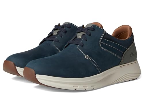 Clarks Collection Men's Motion Trek PT Sneaker, Navy Combi, 11 W US