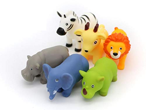 floating rubber elephants