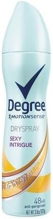 Degree Women MotionSense Dry Spray Antiperspirant Sexy Intrigue - 3PC